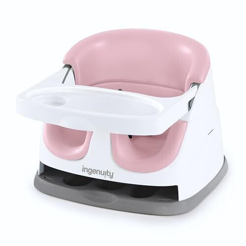 Ingenuity Baby Base 2-In-1 Booster & Floor...