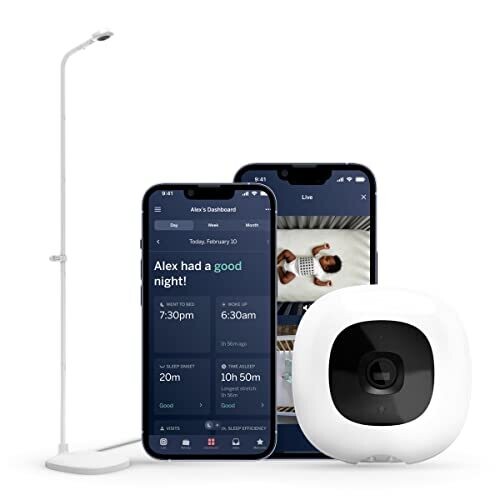 Nanit V2 Pro Baby Monitor with Floor Stand |...