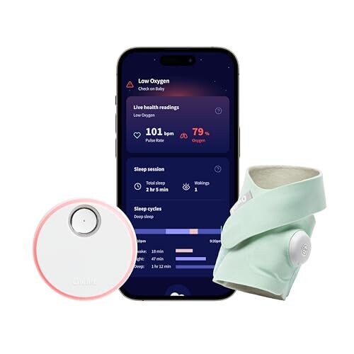 Owlet Dream Sock: FDA-Cleared Smart Baby...