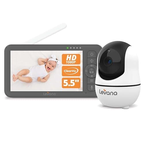Levana Nala Video Baby Monitor No Wifi 1080P...