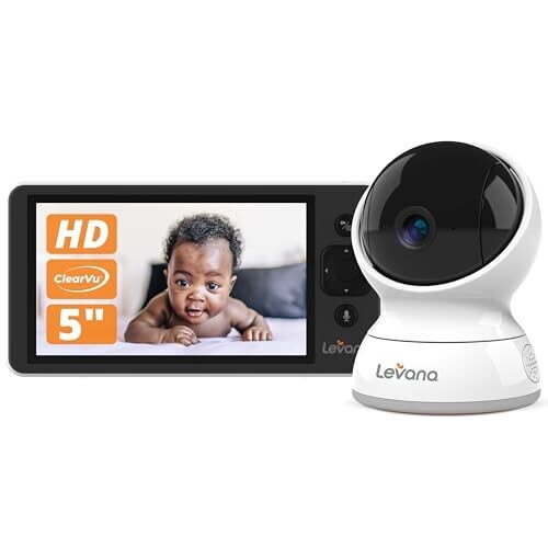 Levana Ella Video Monitor with 720P HD PTZ...