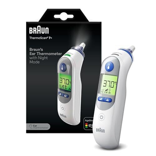 Braun Agesmart Ear Thermometer with Night...