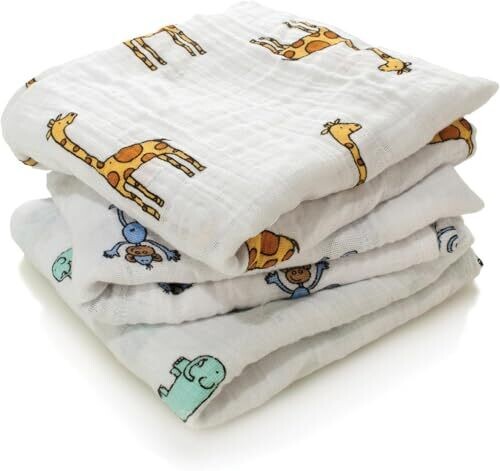 Aden+Anais Musy 3-Pack Jungle Jam � Gentle...