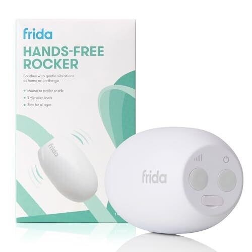 Frida Baby Hands-Free Rocker: 5 Vibration...