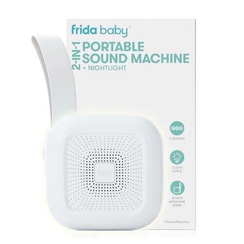 Frida Baby 2-In-1 Portable Sound Machine and...